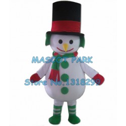 Christmas snowman Mascot Costume
