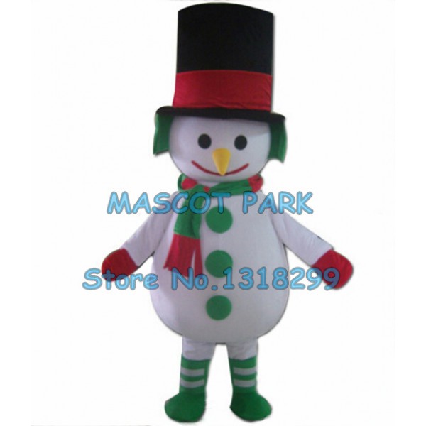 Christmas snowman Mascot Costume
