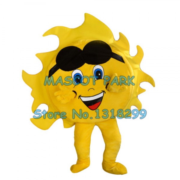 custom sunny sun Mascot Costume
