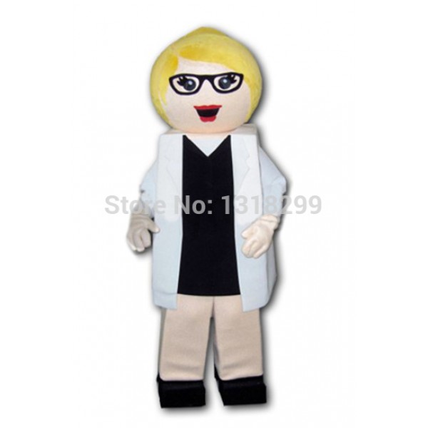 Female Doctor Mascot Costume