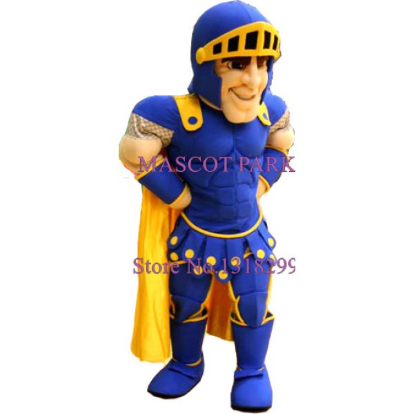 Anime Cosplay Costumes Blue Knight Mascot Costume