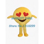 happy face Mascot Costume