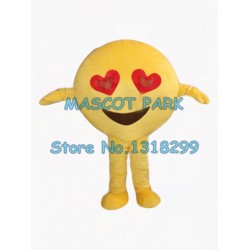 happy face Mascot Costume