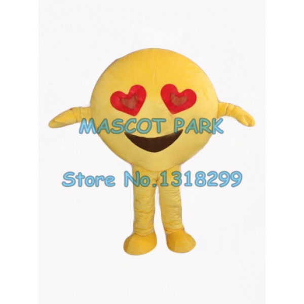 happy face Mascot Costume