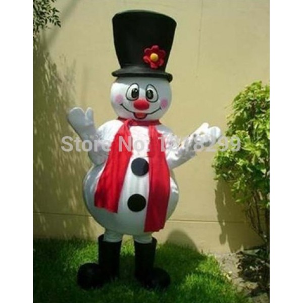 Christmas Snowman Mascot Costume