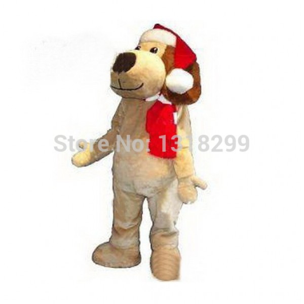 Christmas Puppy Dog Mascot Costume