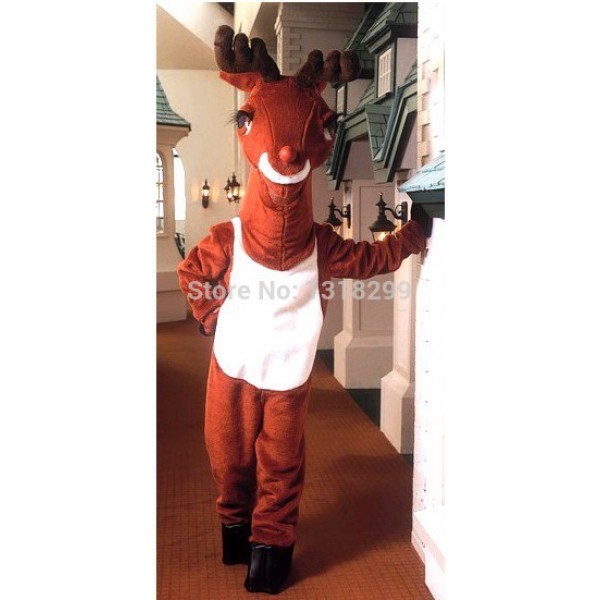 Mild Reindeer moose Mascot Costume