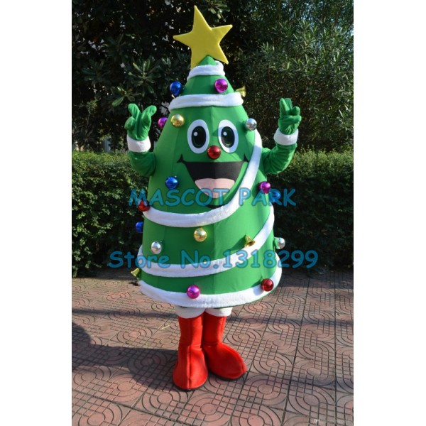promotion Merry Christmas Tree Mascot Costume