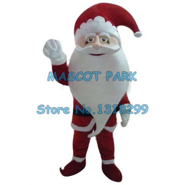 new big beard Christmas Santa Claus Mascot Costume
