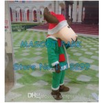 Christmas Reindeer Moose Mascot Costume