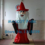 New Red Coat wizard Mascot Costume