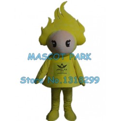 Flames Mascot Costume