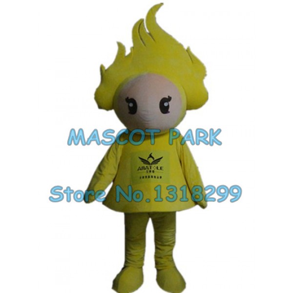 Flames Mascot Costume