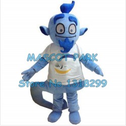 blue devil Mascot Costume