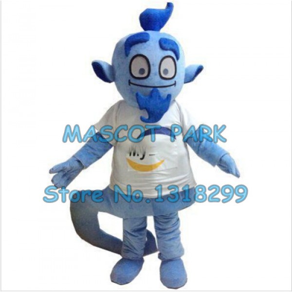 blue devil Mascot Costume