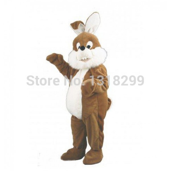 Easter Fat Rabbit Mascot Costume