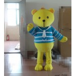 Yellow Bear Mascot Costumes