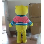 Yellow Bear Mascot Costumes