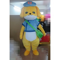 Adult Yellow Dog Mascot Costume