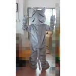 Grey Tiger Mascot Costume for Adults Grey Tiger Mascot Costume for Adults