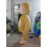 Cartoon Adult Cute Little Yellow Monkey Mascot Costume