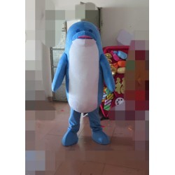 Red Mouth Dolphin Mascot Costumes