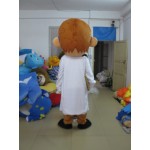 Adult Men Doctor Mascot Costume