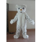 White Leopard Mascot Costume