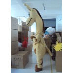 Yellow Giraffe Mascot Costume Yellow Giraffe Mascot Costume