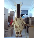 Yellow Giraffe Mascot Costume Yellow Giraffe Mascot Costume