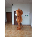 Cartoon Brown Monkey Mascot Costume