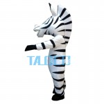 Madagascar Zebra Marty Mascot Costume Adult