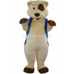 Brown Dog Mascot Costume
