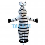 Madagascar Zebra Marty Mascot Costume Adult