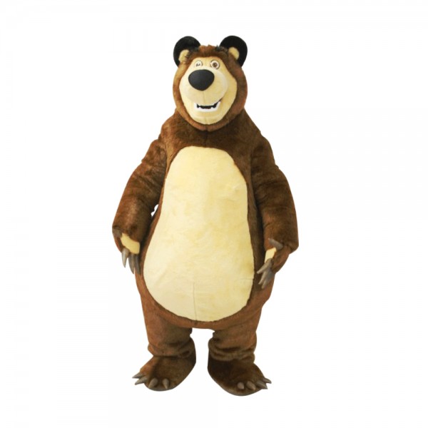 Cartoon Bear Ursa Grizzly Mascot Costume Cartoon Bear Ursa Grizzly Mascot Costume