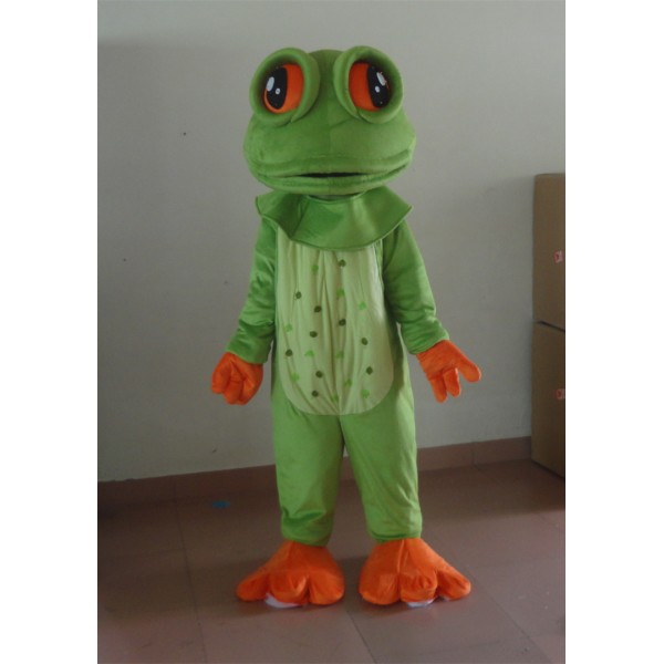 Adult Big Eyes Frog Mascot Costume with Shoes