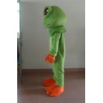 Adult Big Eyes Frog Mascot Costume with Shoes