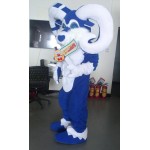 Blue Ram Mascot Costume