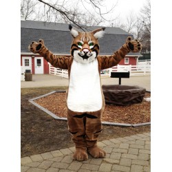 Bobcat Mascot Costume