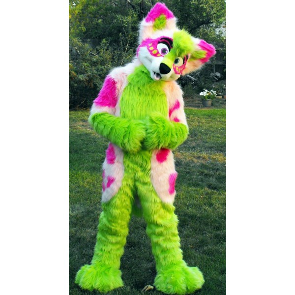 Beautiful Furry Fursuit Mascot Costume