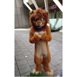 Brown Fursuit Mascot Costume