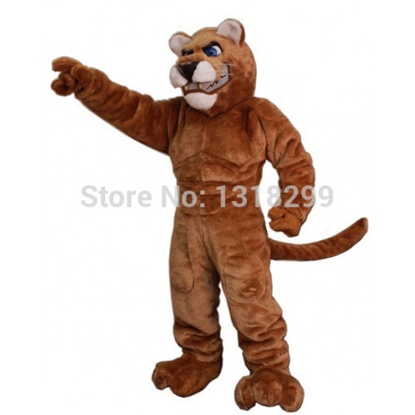 Leopard Panther Cougar mascot costume