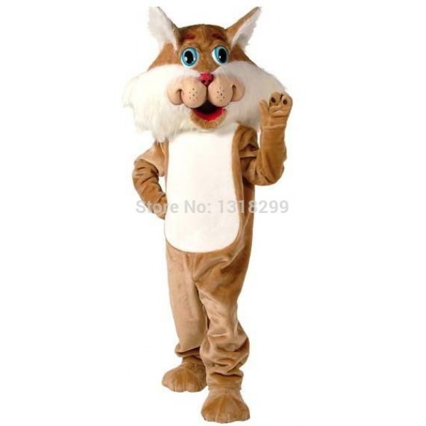 Wirey Wildcat mascot costume