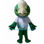 green parrot bird Mascot Costume