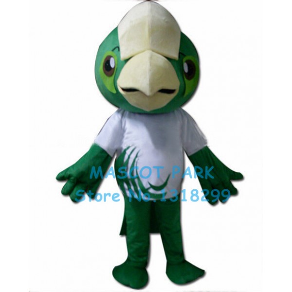 green parrot bird Mascot Costume