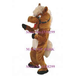 Little Brown Horse Mascot Costume