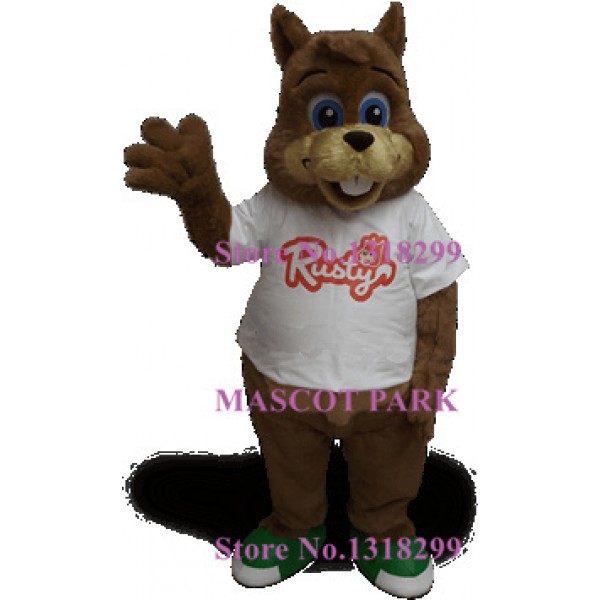 Big Tail Funny squirrel Mascot Costume