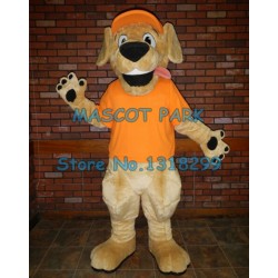 good yellow Retriever Mascot Costume