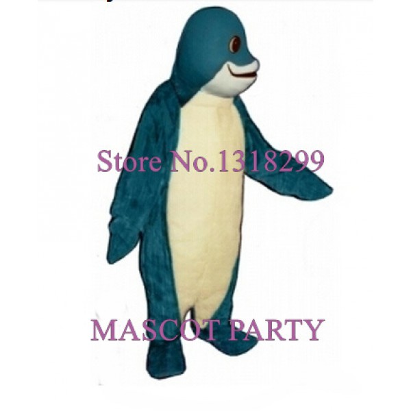 Blue Finney Fish adult costume