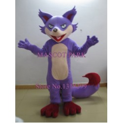 Anime Cosplay Costumes Purple Fox Mascot Costume